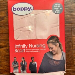 Boppy Infinity Nursing Scarf - Soft Pink